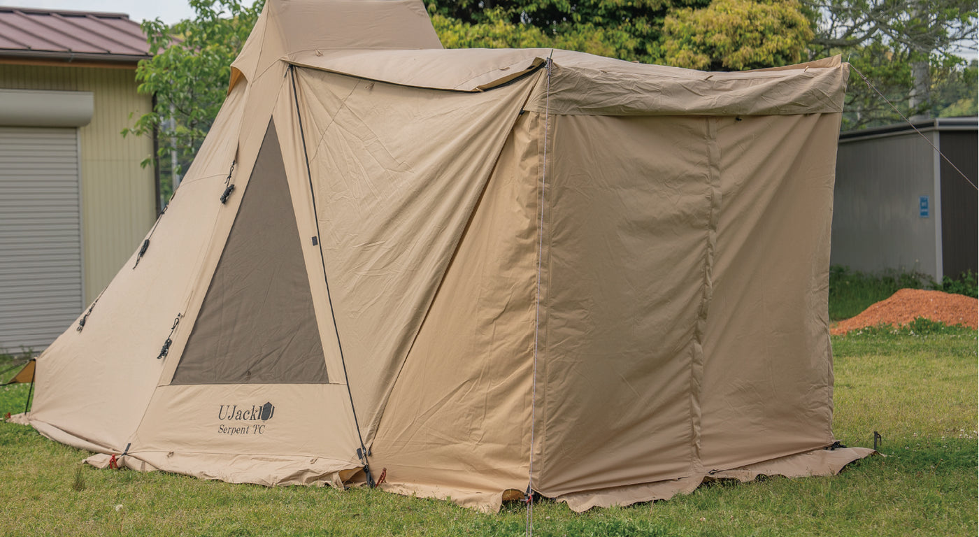 ワンポールテント Serpent TCシリーズ – UJack online 公式ストア