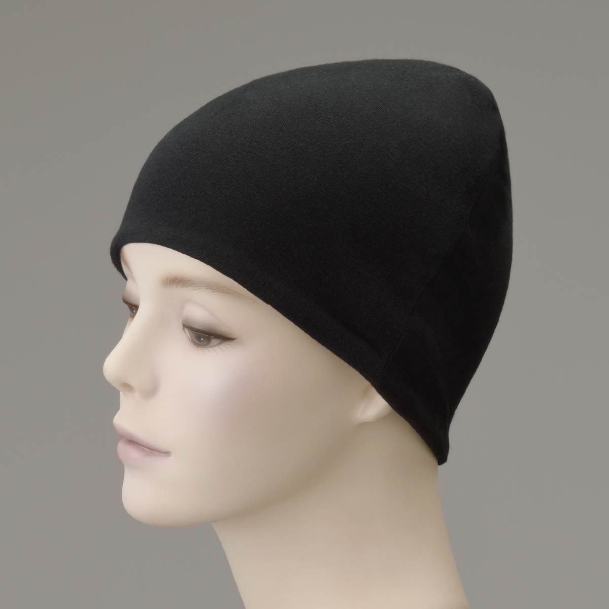 コットンキャップ（黒）【医療向けサポート商品】の通販｜髪の悩み対策
