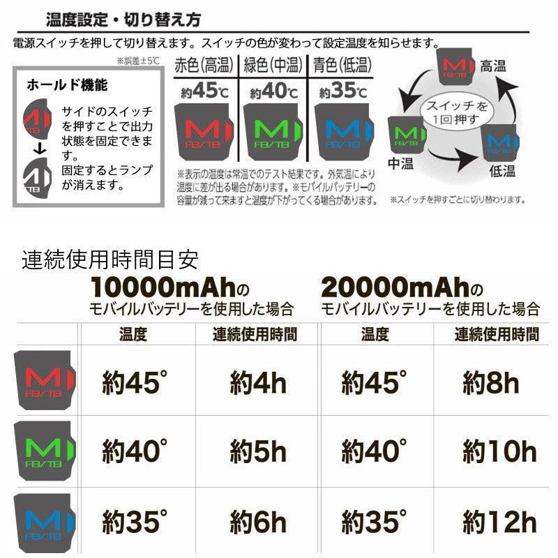 MZFW-879 mazume ヒーターベスト – つり具のBunBun.com