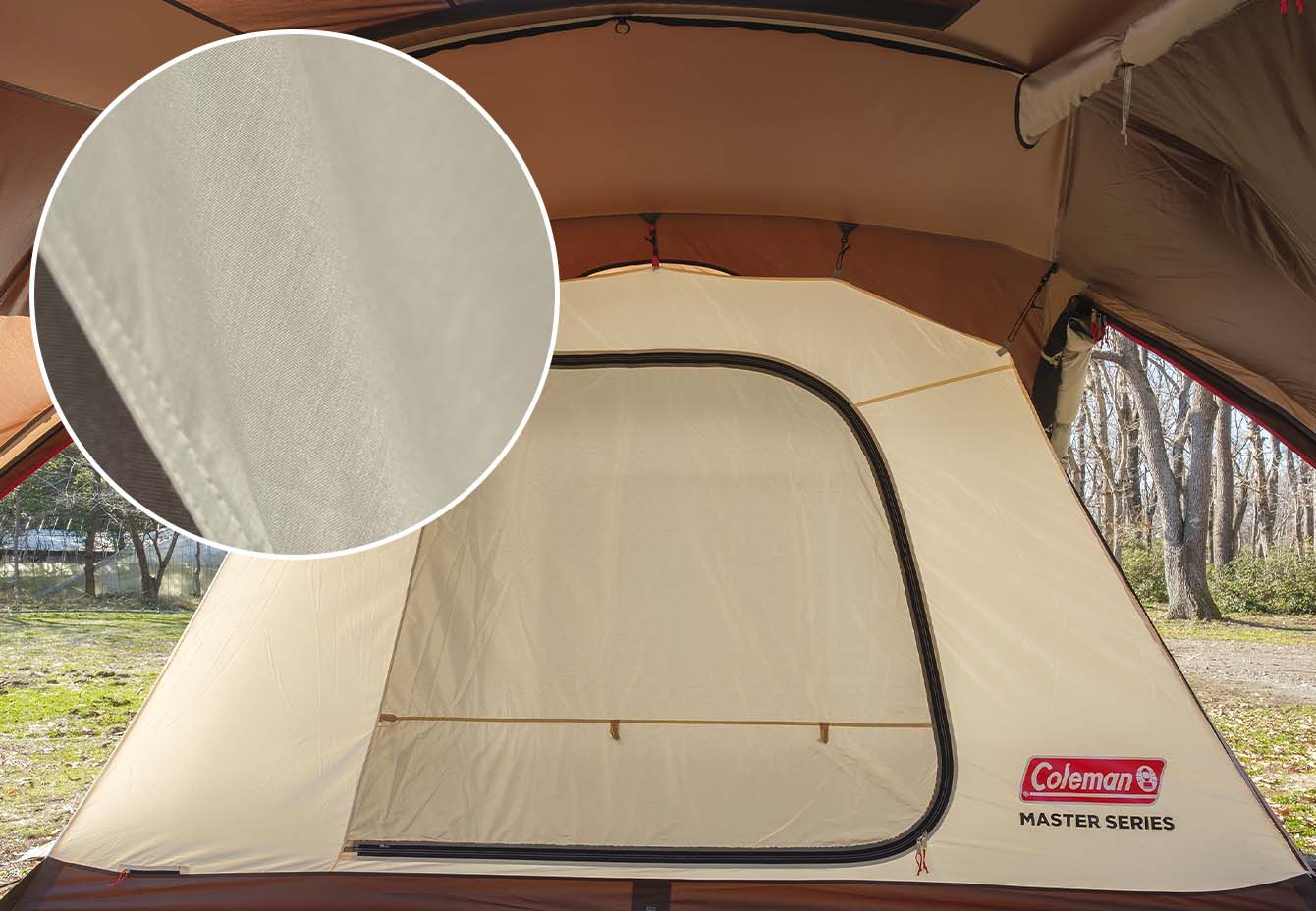 1年中快適な空間でくつろげる コールマン最高峰モデル【MASTER SERIES