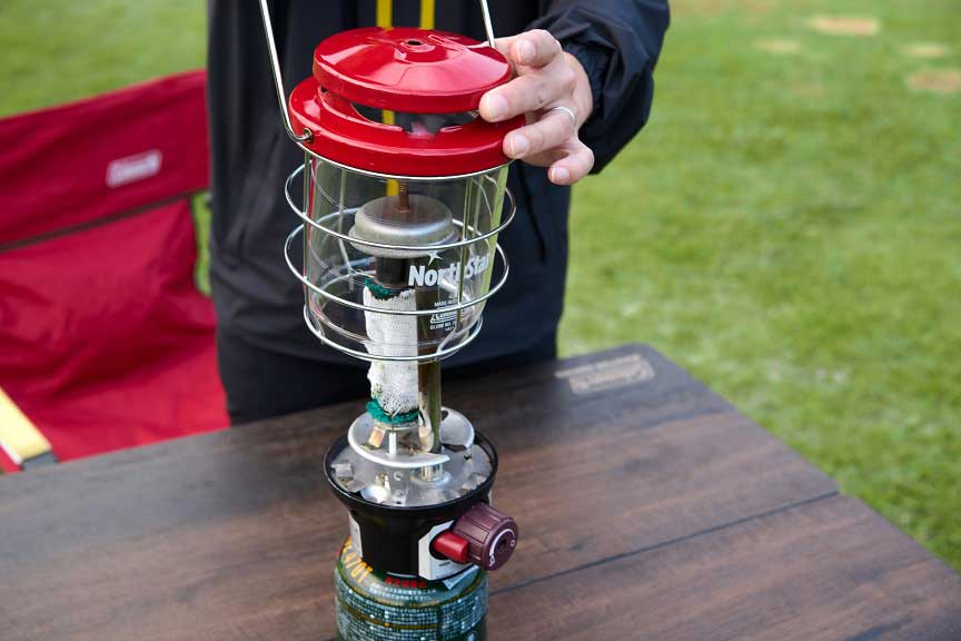 2500 ノーススターLPガスランタン （レッド）の通販｜キャンプ用品の