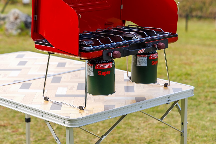 パワーハウスLP ツーバーナーストーブ Ⅱ(レッド)の通販｜キャンプ用品