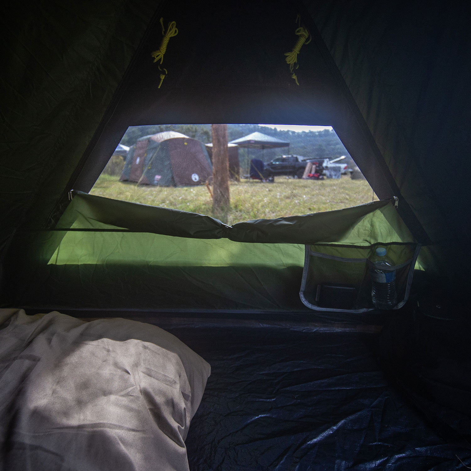 コールマン インスタントスワガー3P ダークルーム | アウトドア用品