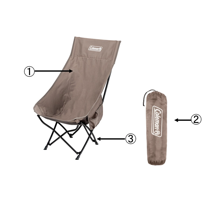 ヒーリングチェアNX HB（グレージュ）用フレームの通販｜キャンプ用品