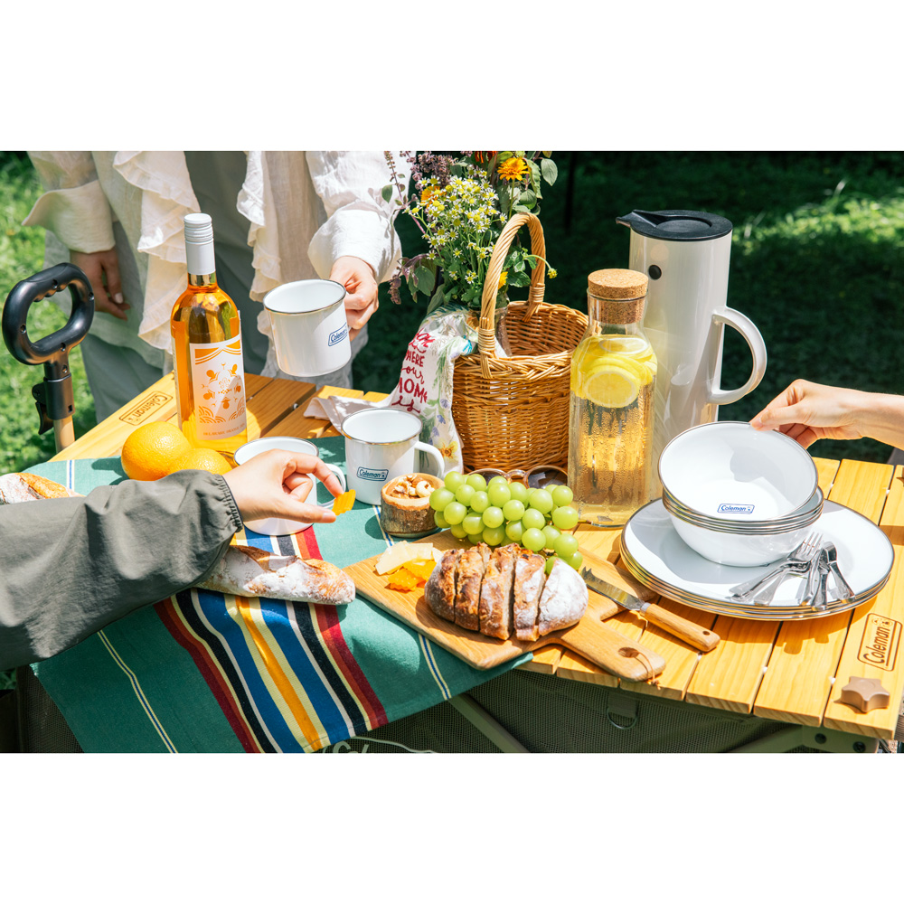 エナメルディッシュウェアセット デュオの通販｜キャンプ用品の