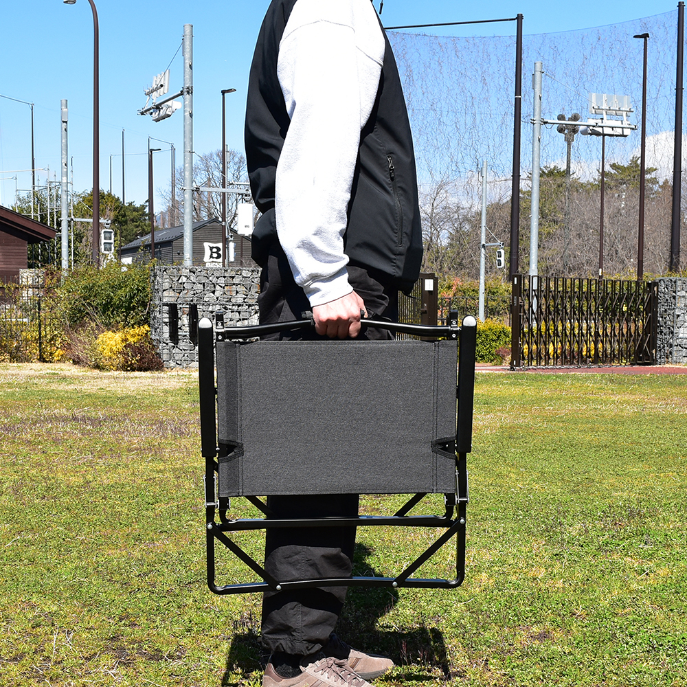 ファイヤーサイドフォールディングチェア(ヘザーブラック)の通販