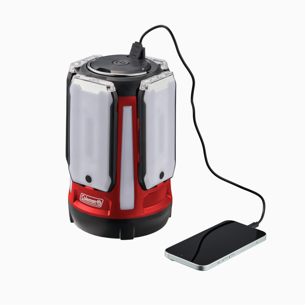 クアッドマルチパネルランタンplus(レッド)の通販｜キャンプ用品の