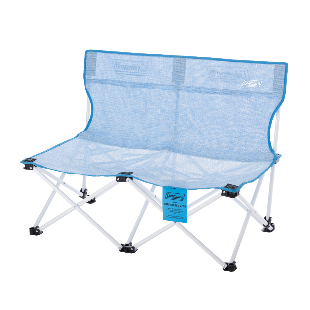 ファンチェアダブルメッシュ（クリスタルブルー）の通販｜キャンプ用品