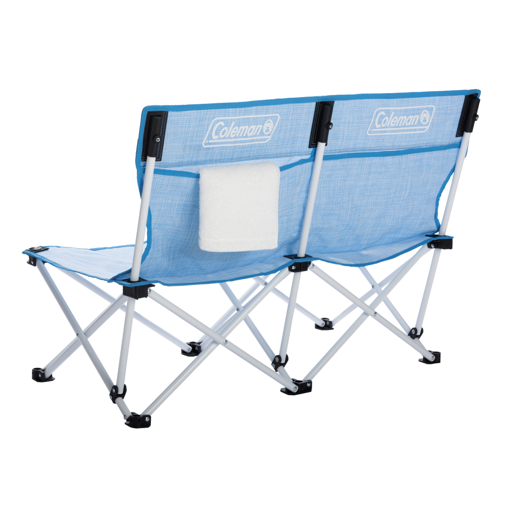 ファンチェアダブルメッシュ（クリスタルブルー）の通販｜キャンプ用品