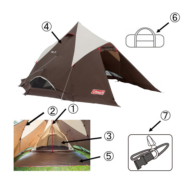 ウェザーマスター4S T.P.クレスト用キャリーケースの通販｜キャンプ