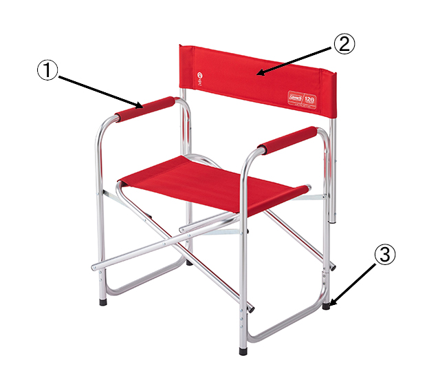 キャプテンチェア 120th用 バックレスト シートの通販｜キャンプ