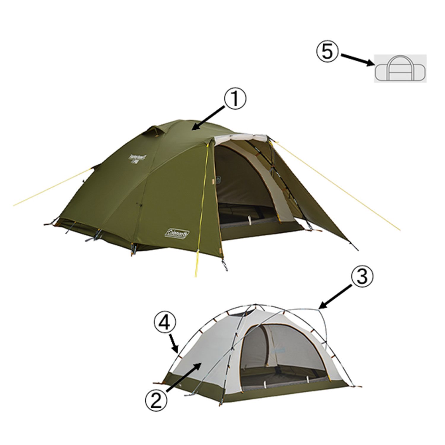 ツーリングドーム/ST用キャリーケースの通販｜キャンプ用品の