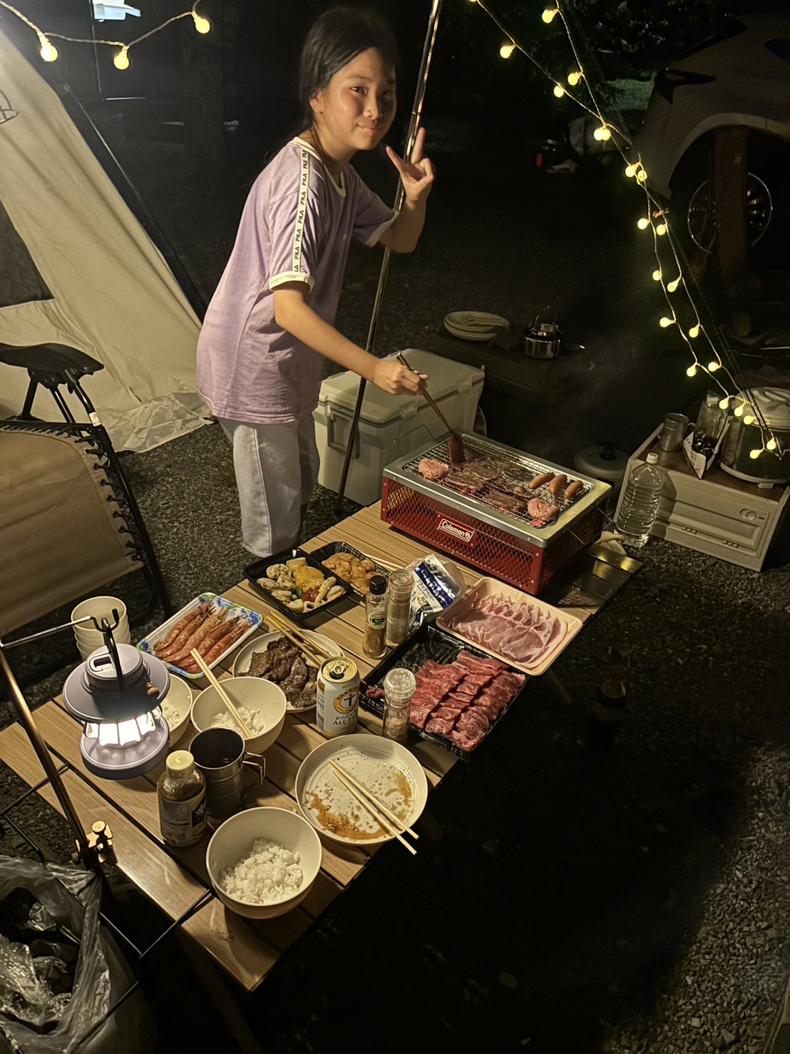 クールステージテーブルトップグリル（レッド）の通販｜キャンプ用品の