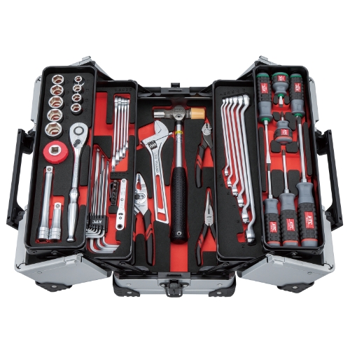 KTC 工具セット（両開きメタルケースタイプ）［52点］ SK4520WZ | 公式