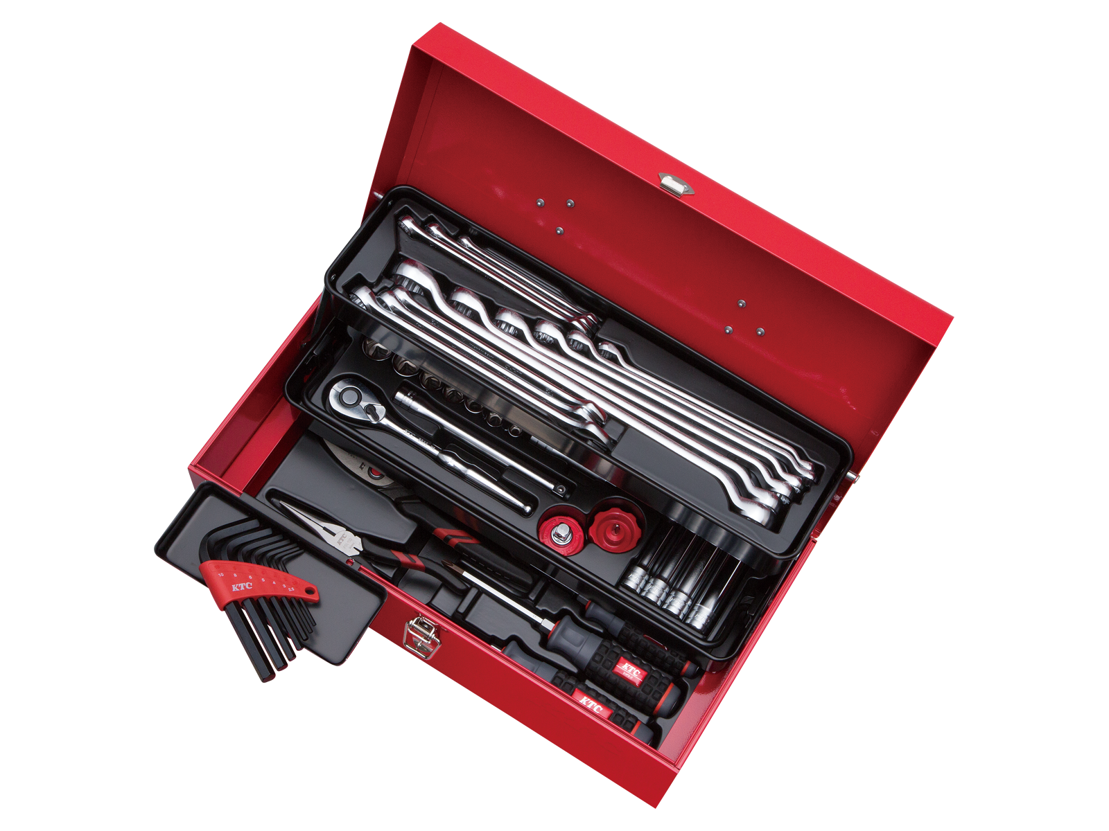 KTC 工具セット（両開きメタルケースタイプ）［52点］ SK4520WZ | 公式