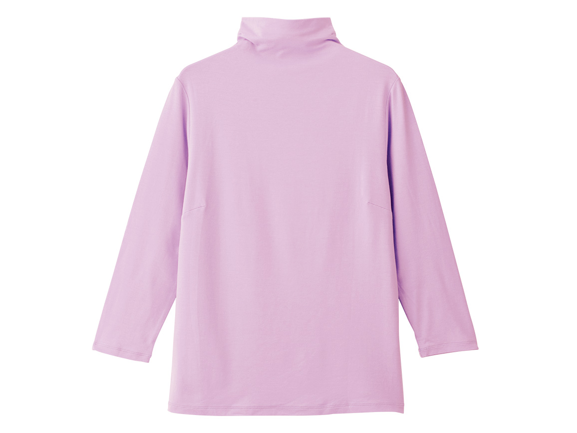 ハルメク×テンセルTM プルオーバー（ボトルネック・七分袖）(01_S