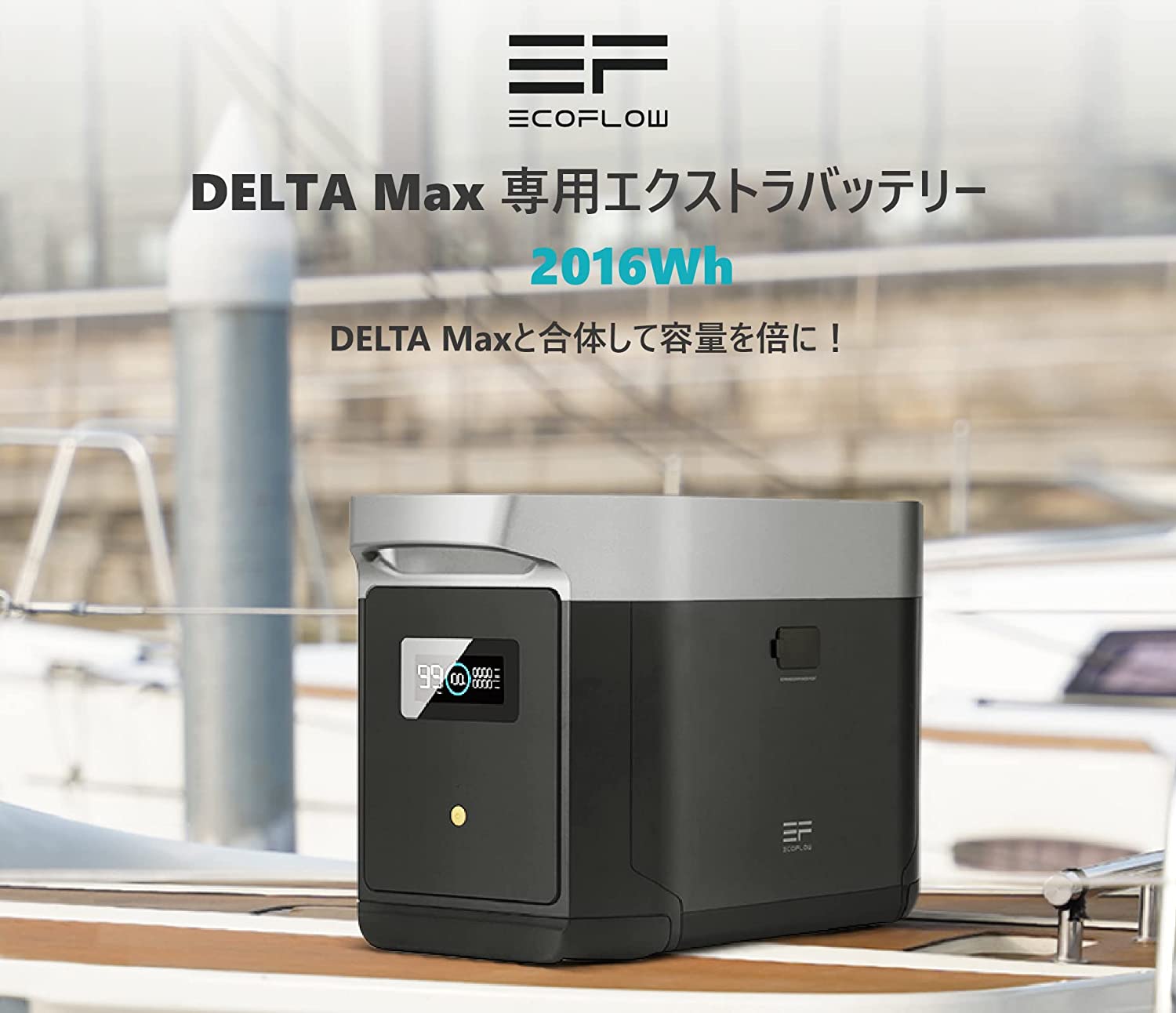 EcoFlow DELTA MAX専用エクストラバッテリー: プレミアムストア@ライフ