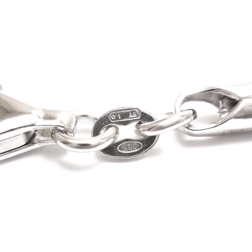 UNOAERRE ウノアエレ ブレスレット 2連メッシュチェーン シルバー925