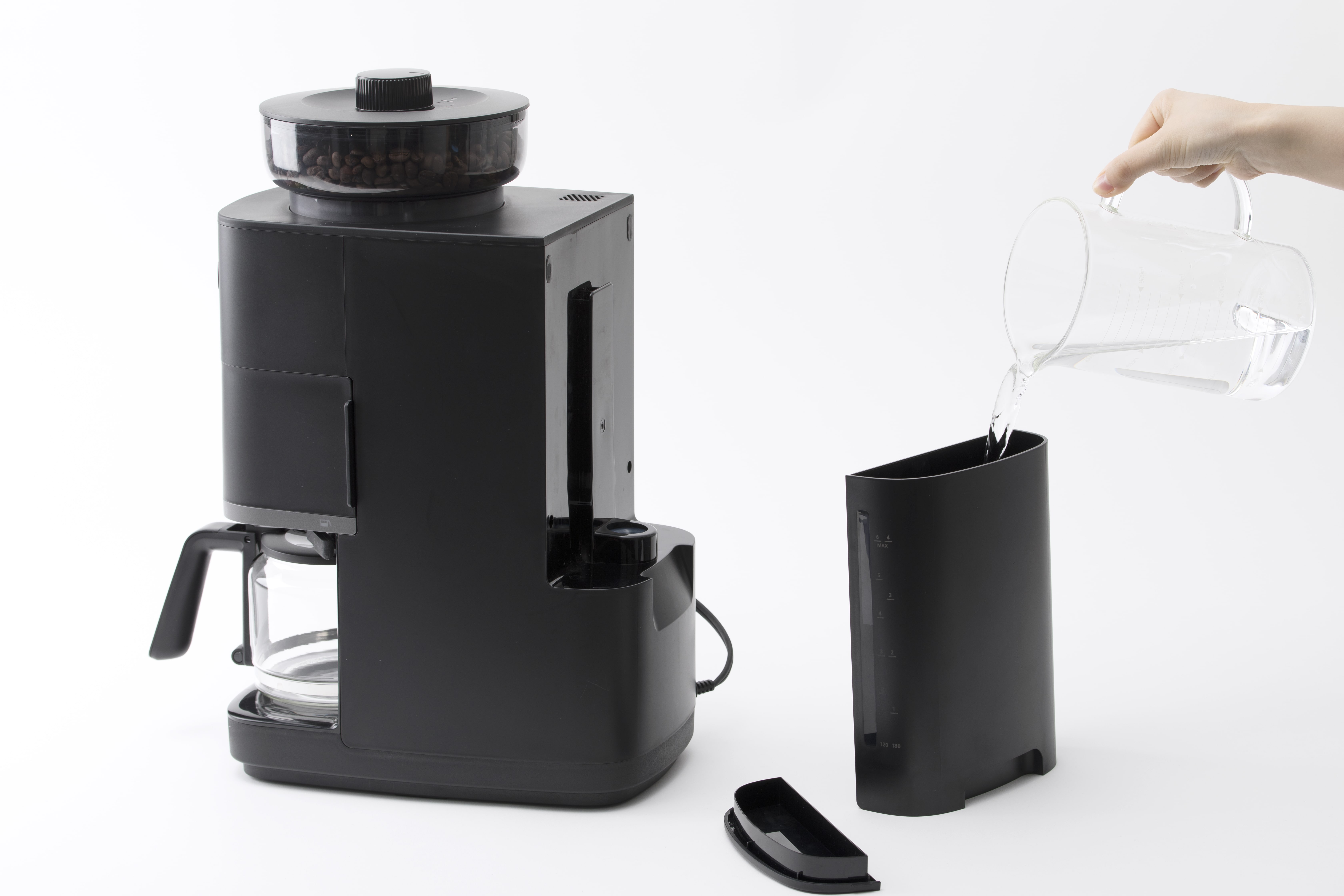 siroca コーン式全自動コーヒーメーカー カフェばこPRO CM-6C261