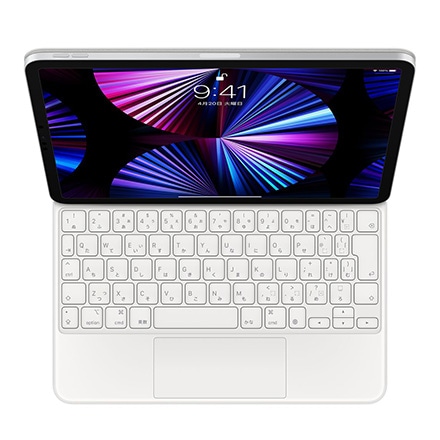 11インチiPad Air（M2）用Magic Keyboard - 日本語 - ホワイト: Apple