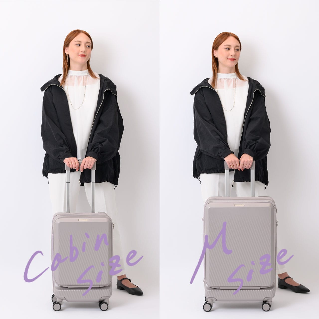 W&.Day/Night ピーロ 32/40L 機内持ち込みサイズ スーツケース 送料