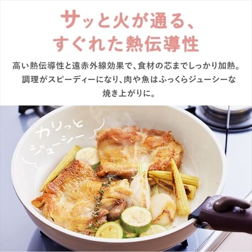 セラミックカラーパン9点セット CCRC-9S ディープアイボリー