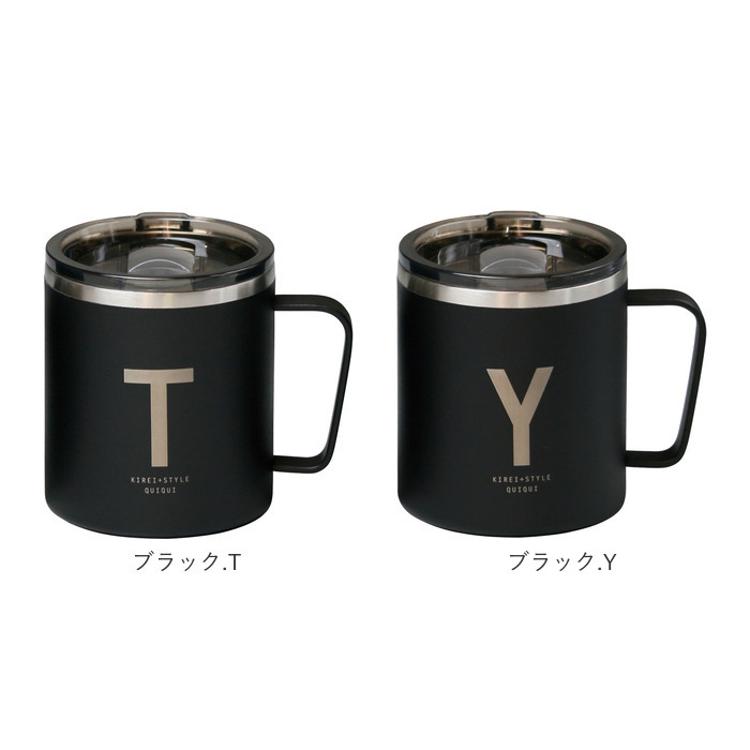 ステンレス マグカップ 蓋付き アルファベットマグ 通販