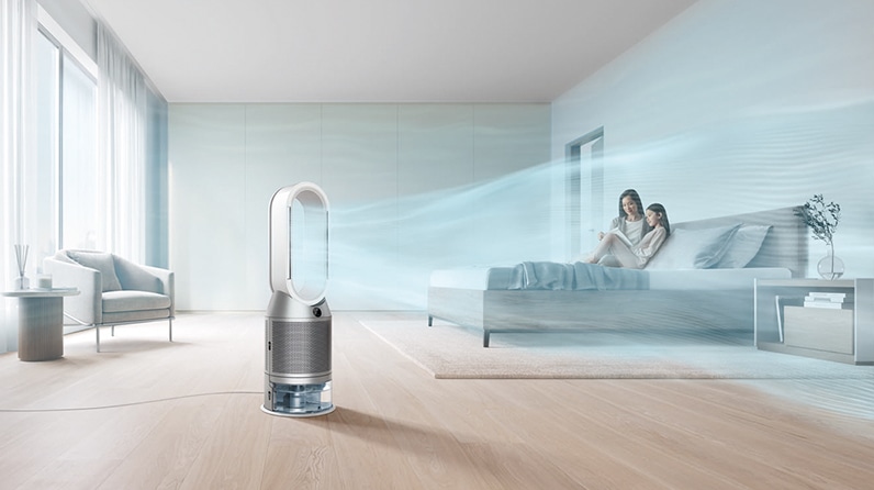 Dyson Purifier Humidify+Cool 加湿空気清浄機 ホワイト／シルバー