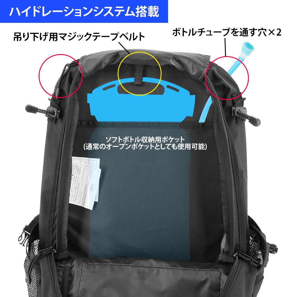 コールマン バッグ リュックサック 大容量 ザックパック バックパック