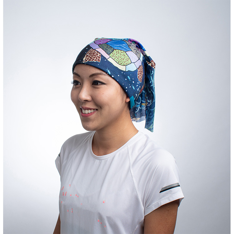mic21ダイビングショップ[ OCEANARIUM ] バンダナ Headwear Scarf(H09