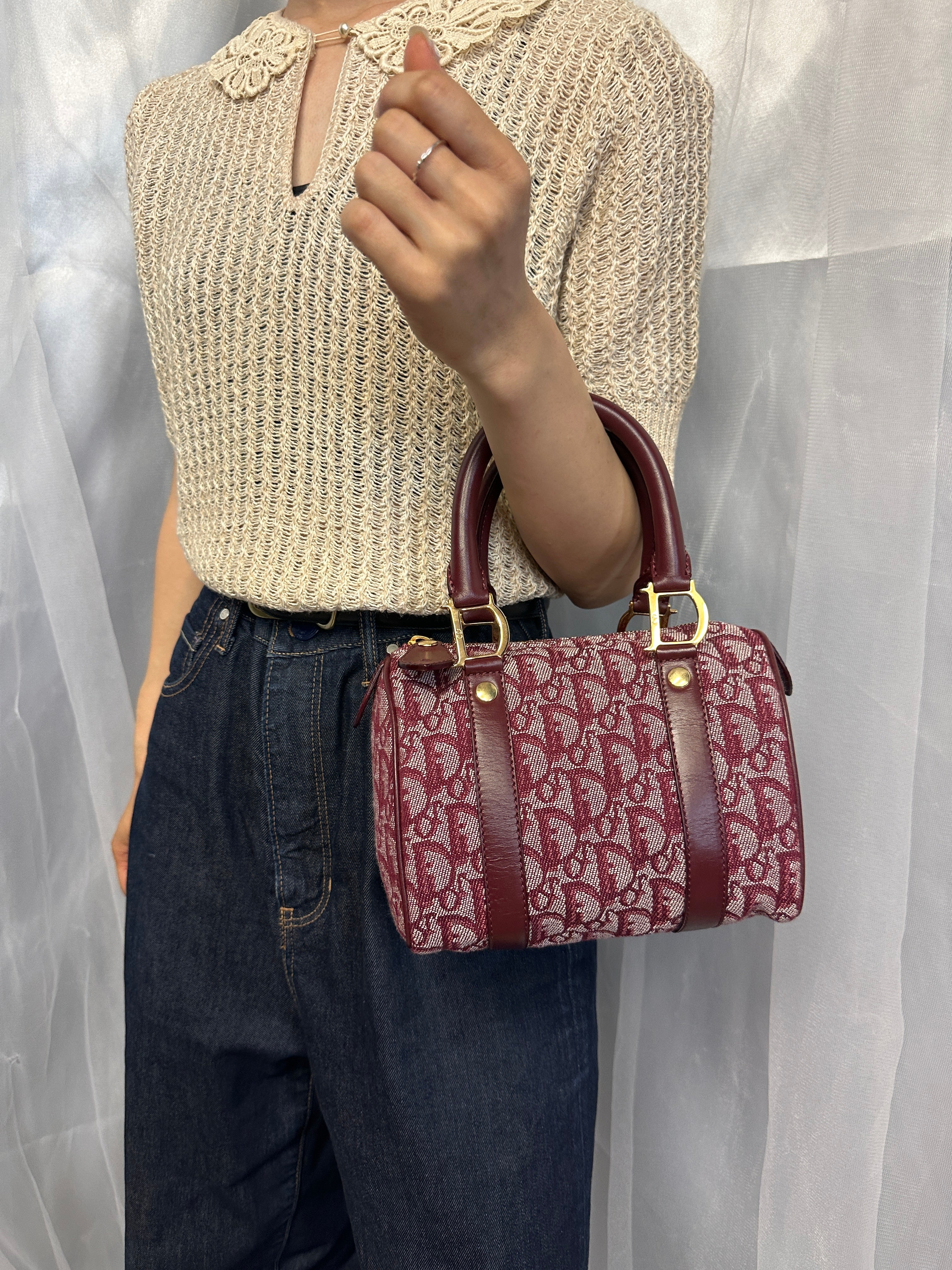 NEXT51｜｜Christian Dior ミニボストンバッグ トロッター