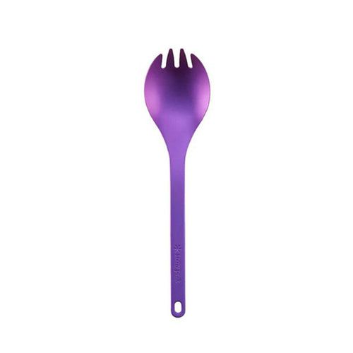スノーピーク チタン先割れスプーン 限定 Titanium spork PR パープル