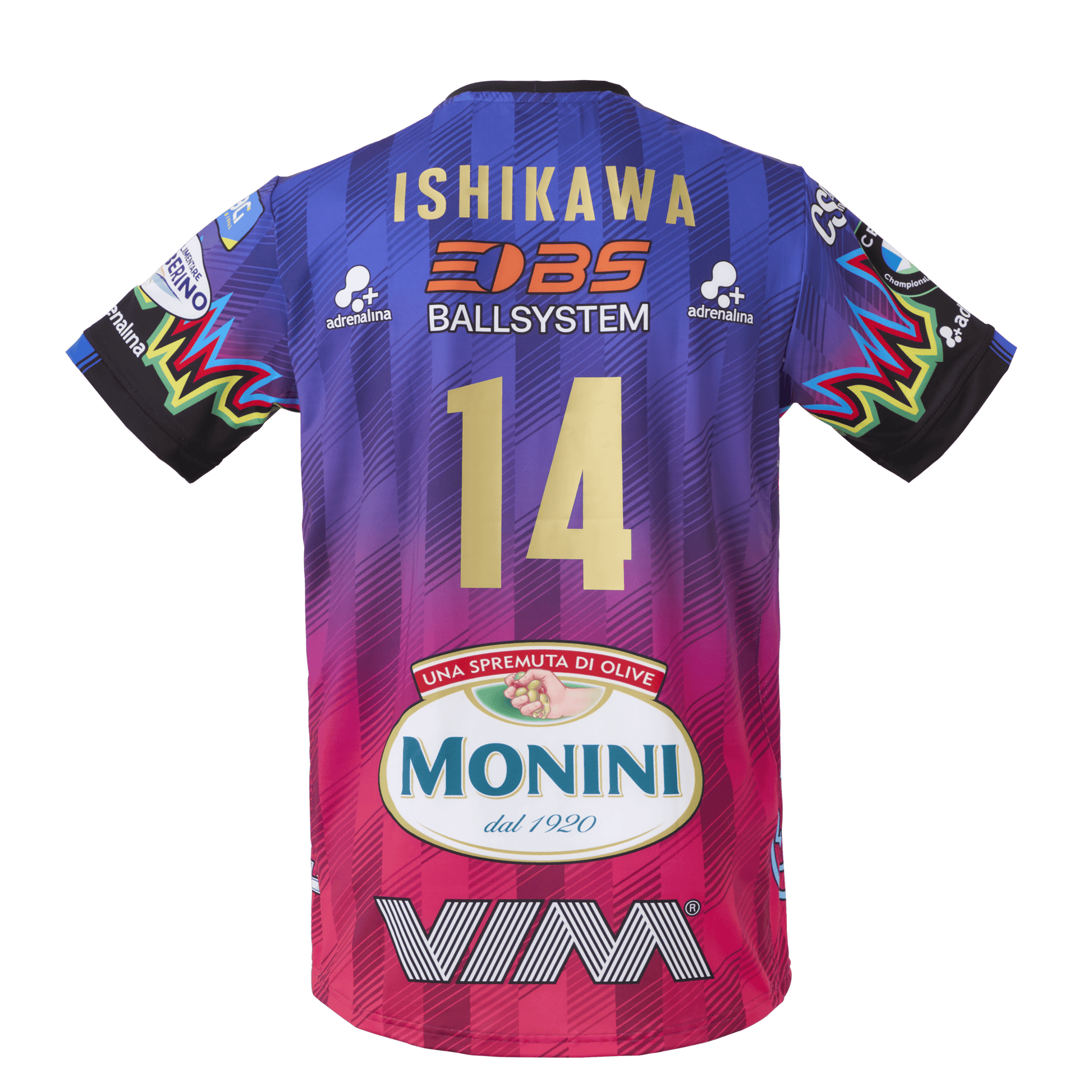 SIR SUSA VIM PERUGIA CHAMPIONS LEAGUE HOME 24/25 ユニフォーム