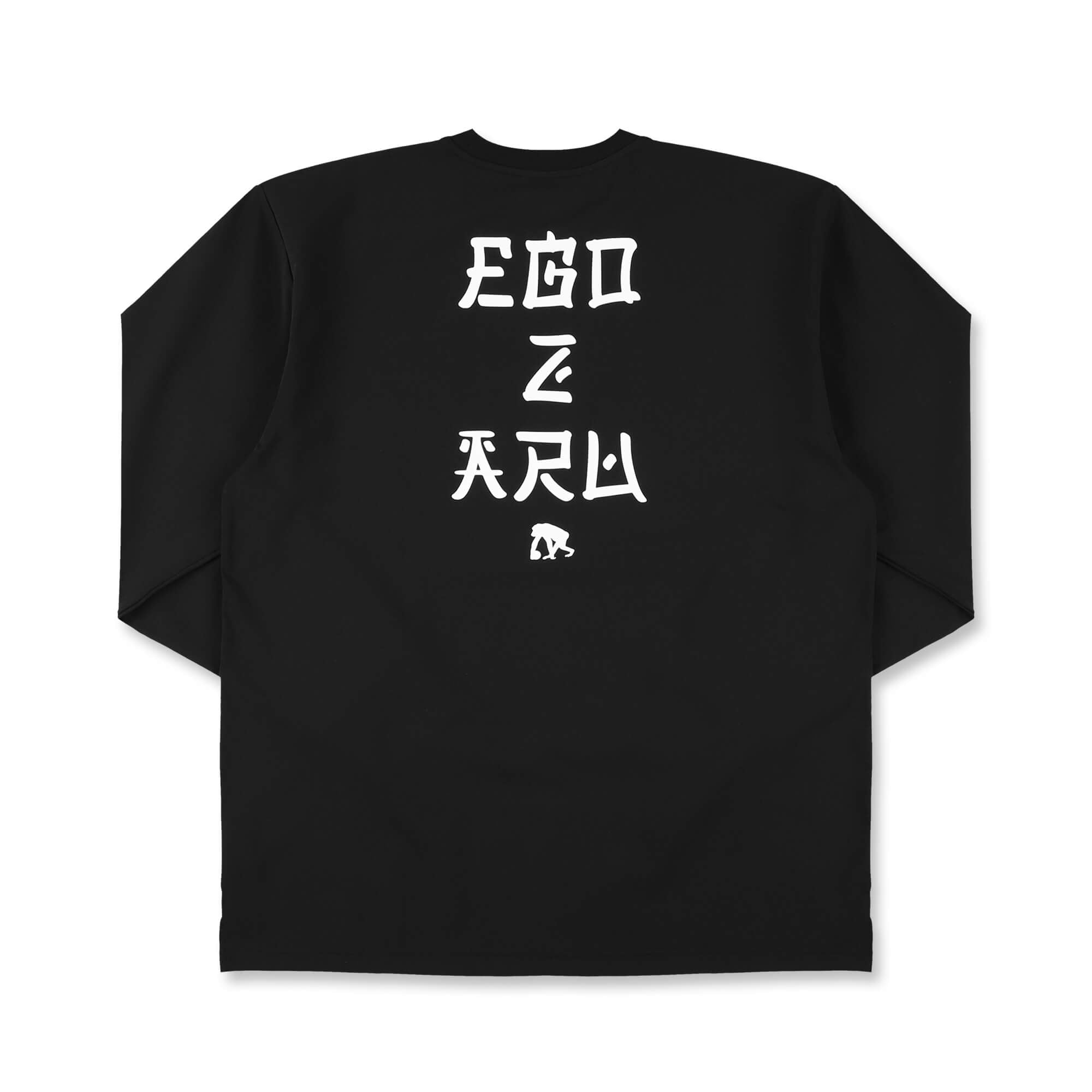 BIGシルエット オリエンタルロゴ ロングスリーブTシャツ – EGOZARU