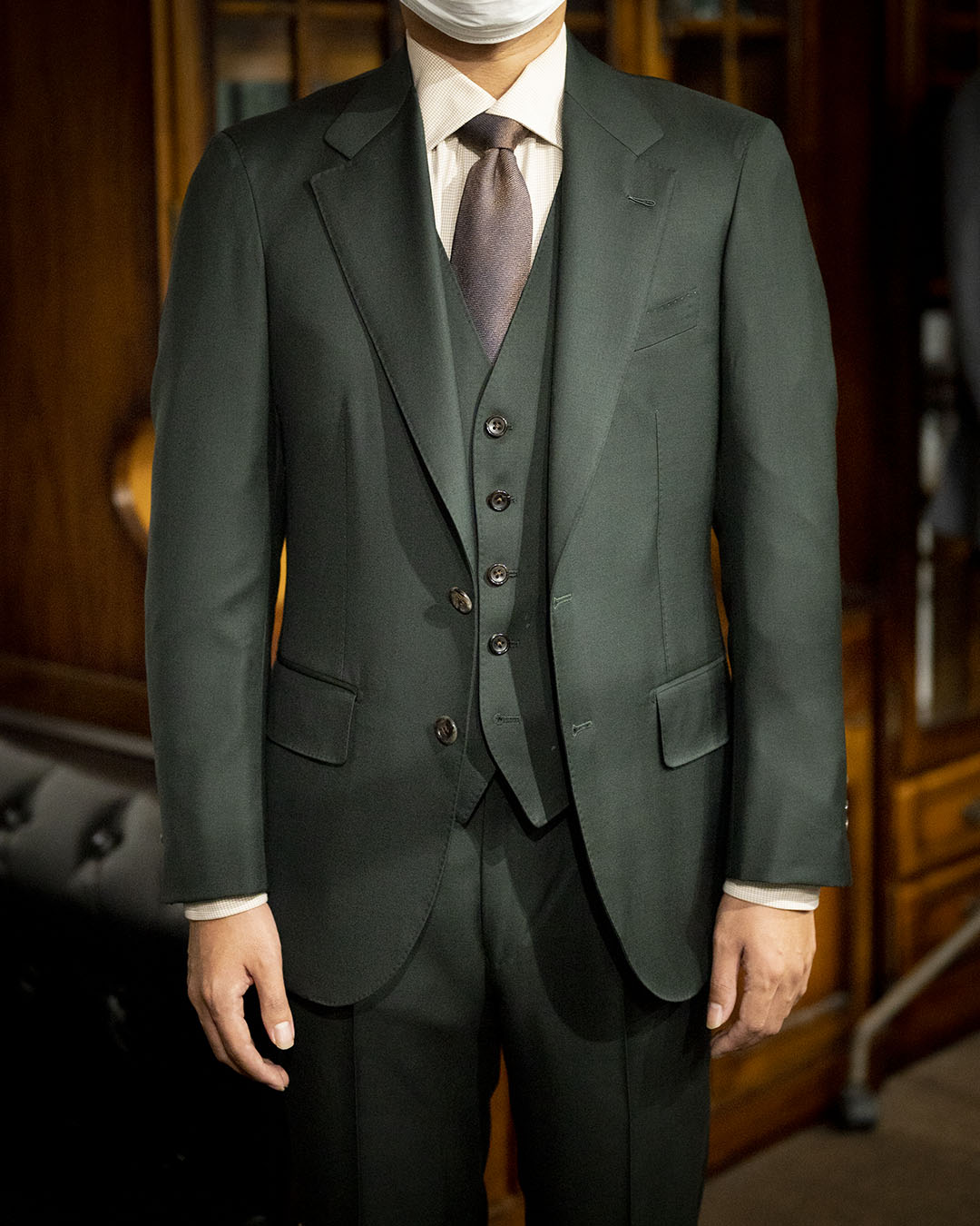 姫路市 O様のオーダースーツ【STYLBIELLA・SMITH WOOLLENS・HARDY