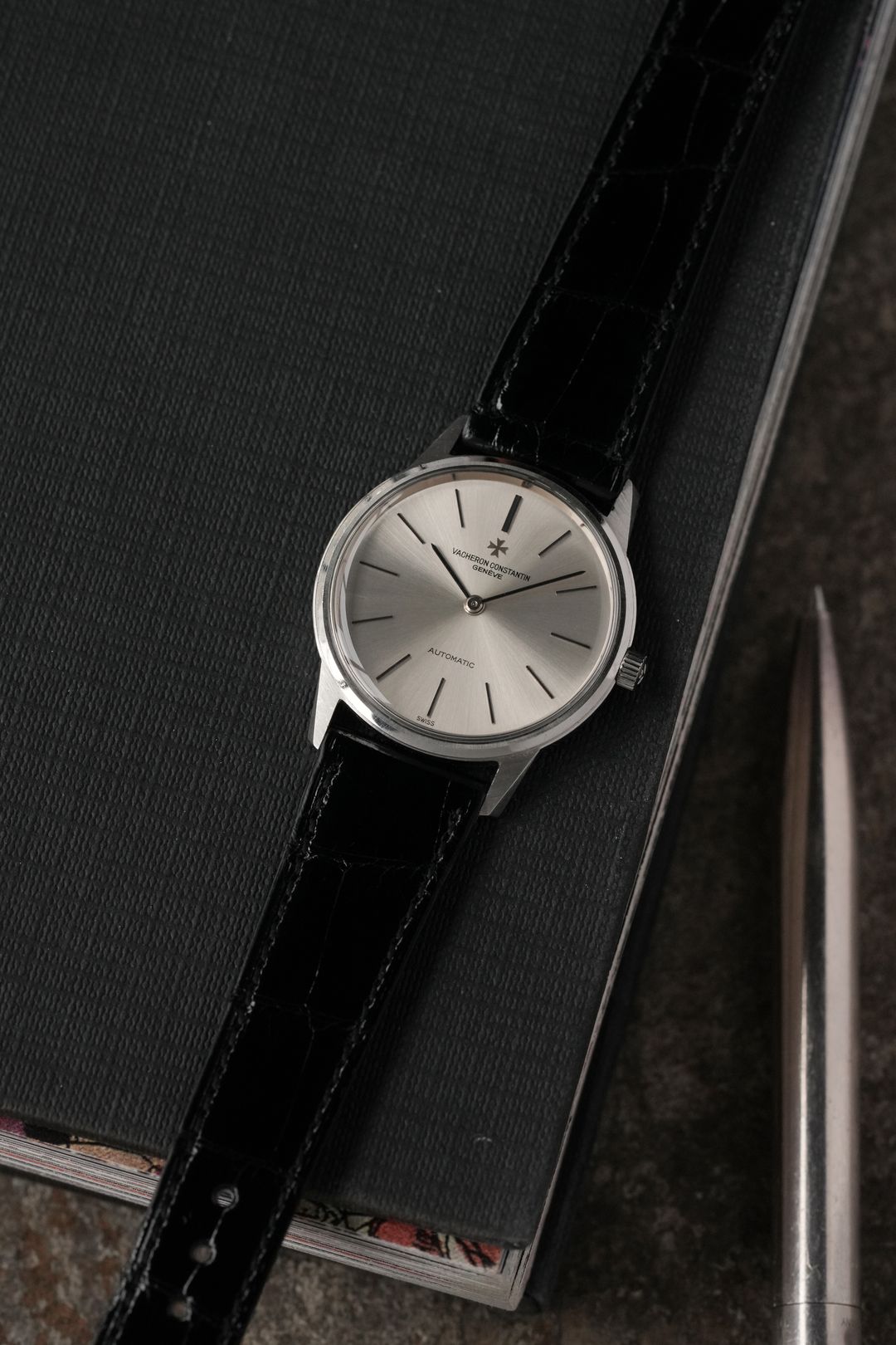 ヴァシュロンコンスタンタン/ラウンドケース/シルバーダイヤル