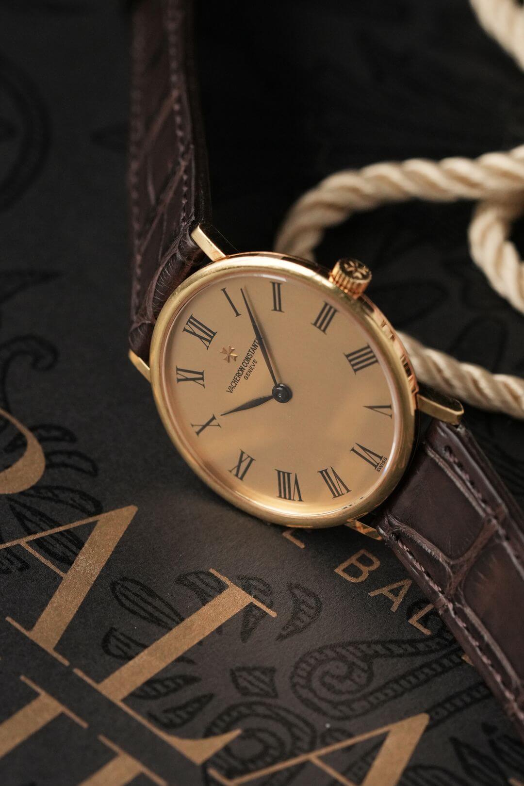 ヴァシュロンコンスタンタン/エクストラフラット/ラウンドケース