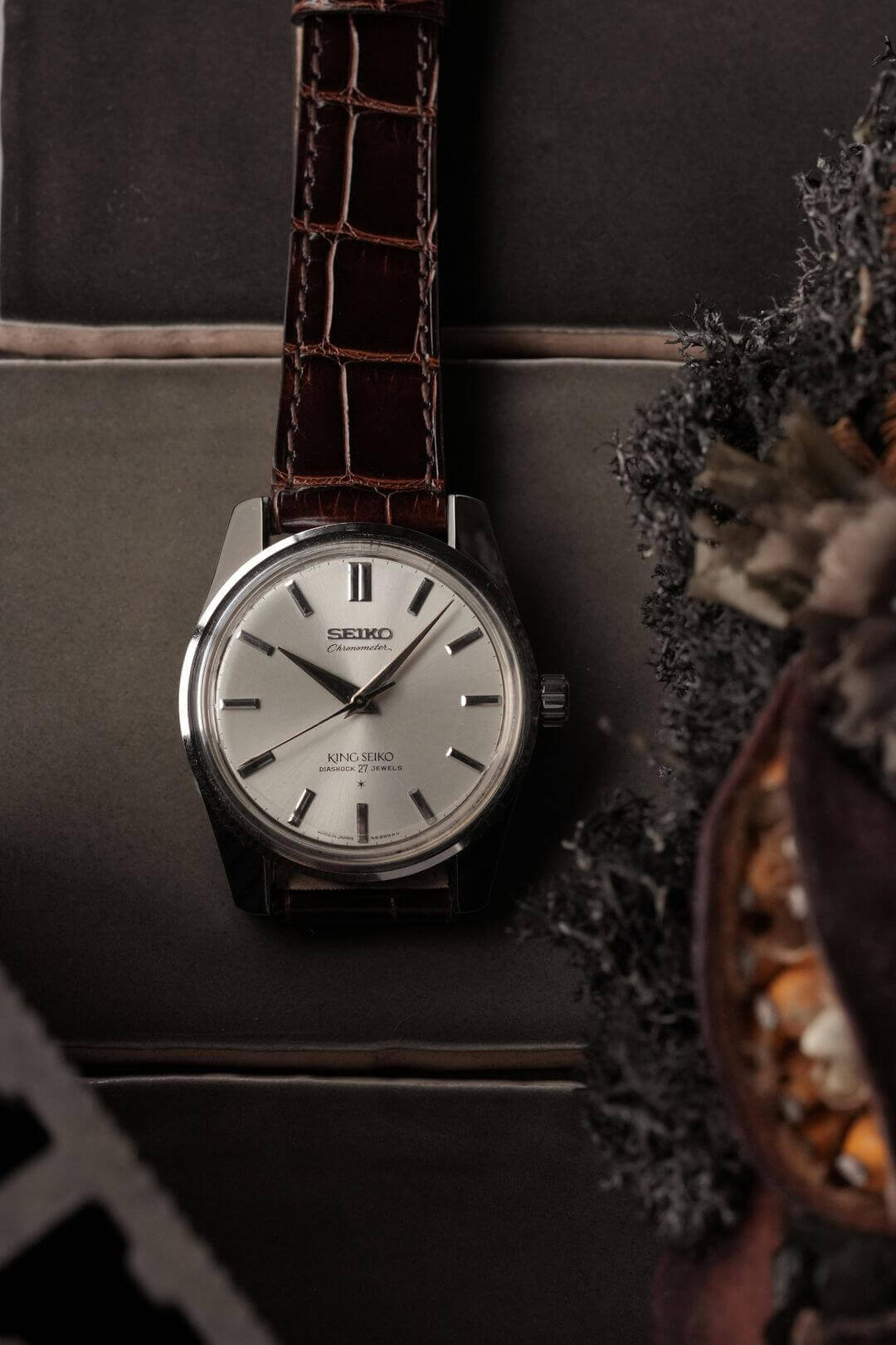 KING SEIKO ケース 風防 裏蓋 44-9990 ストックに！ キングセイコー