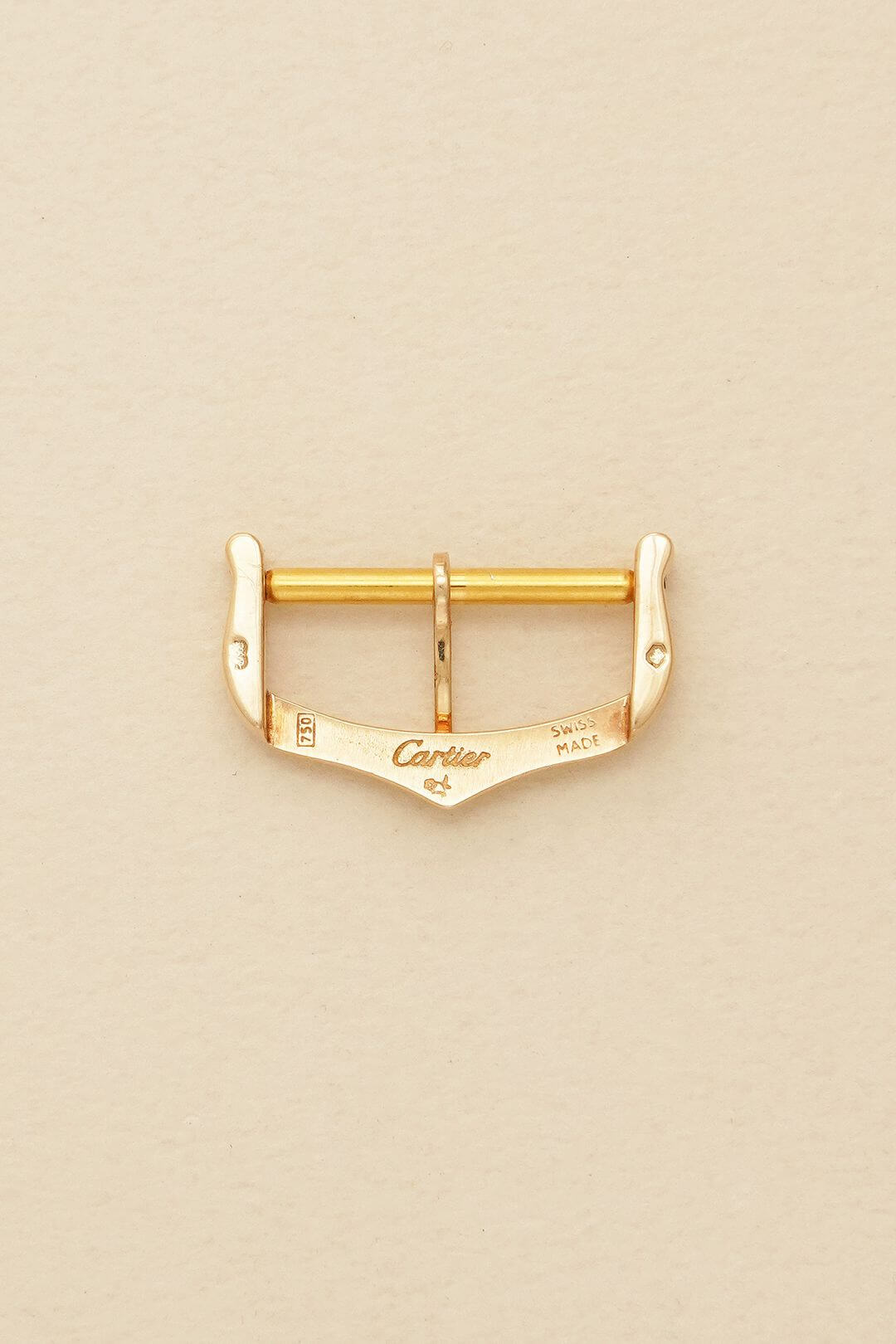 カルティエ/純正尾錠/18KYG/18mm/Cartier/Yellow Gold Ardillon Buckle