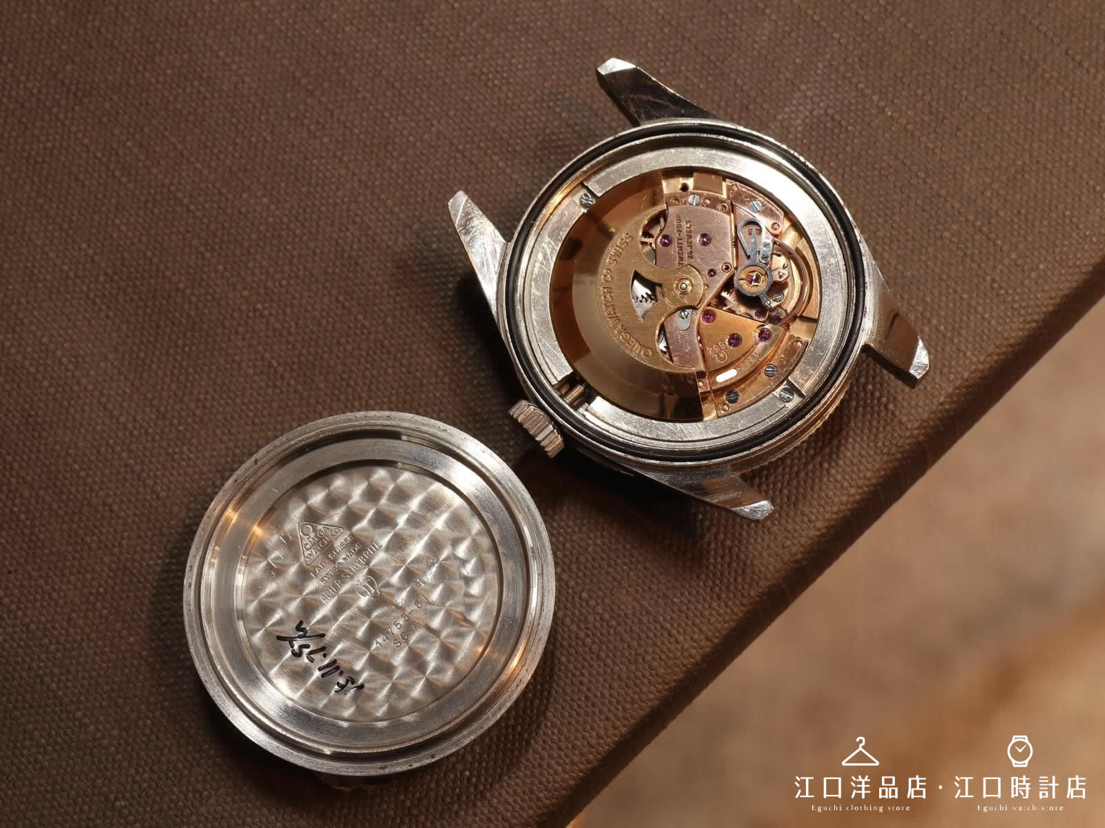 オメガ/シーマスター300セカンド/アラビアマットブラックダイヤル/SS