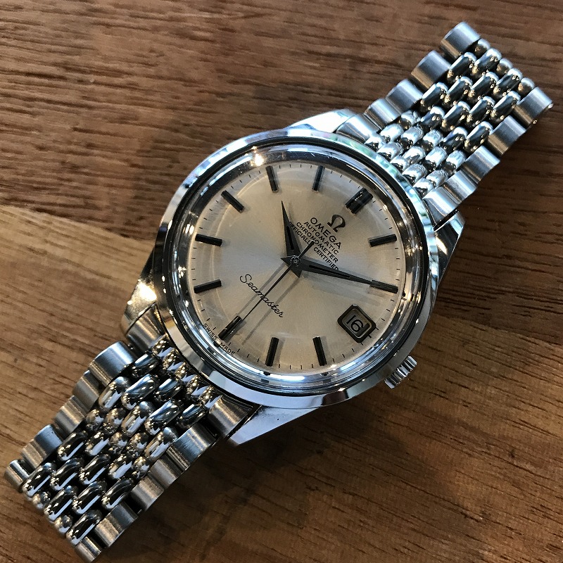 オメガ/シーマスター/クロノメーターcal564/168.024/自動巻き/ライス