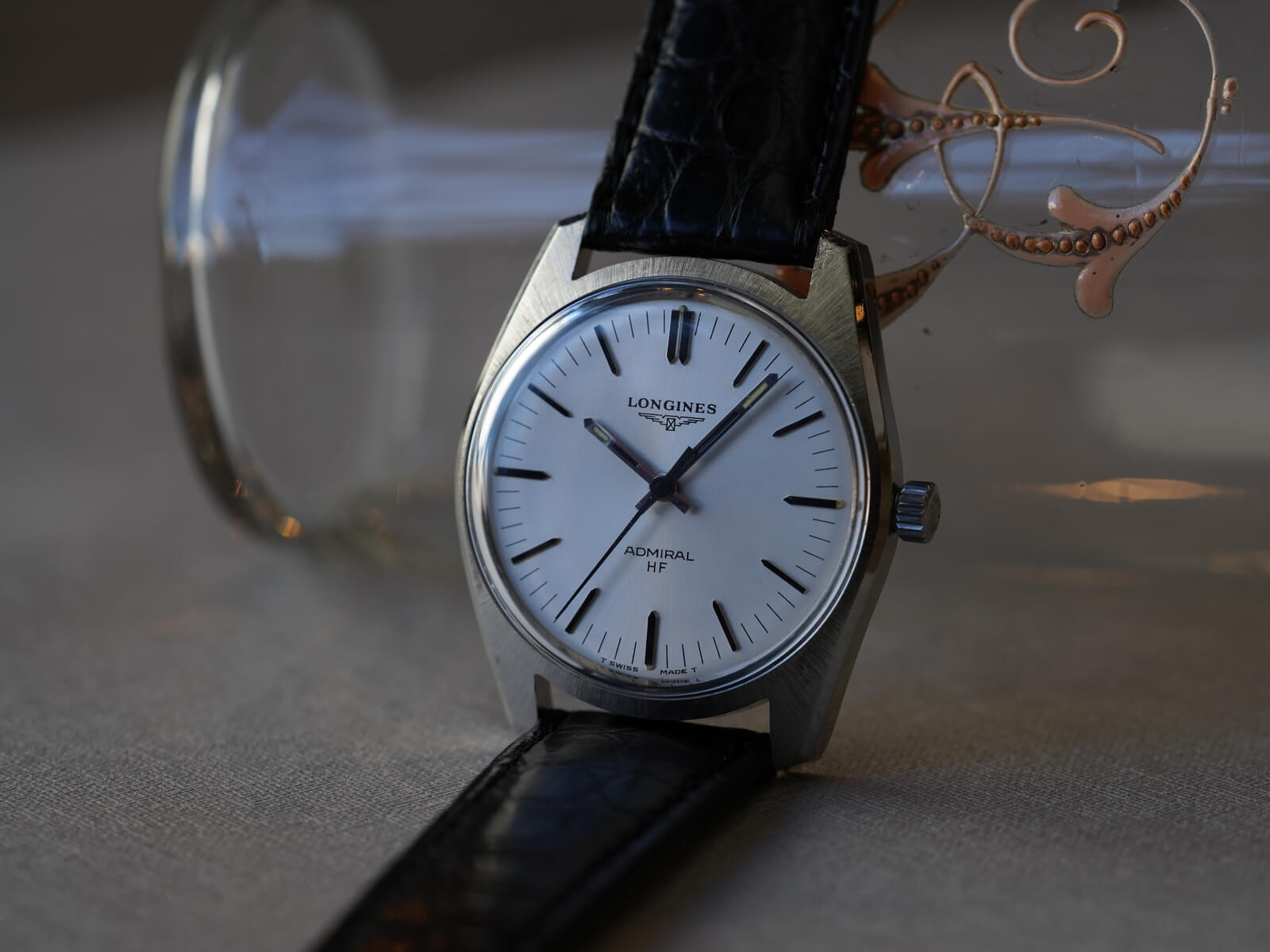 ロンジン/アドミラル/ラウンドケース/シルバーダイヤル/Longines