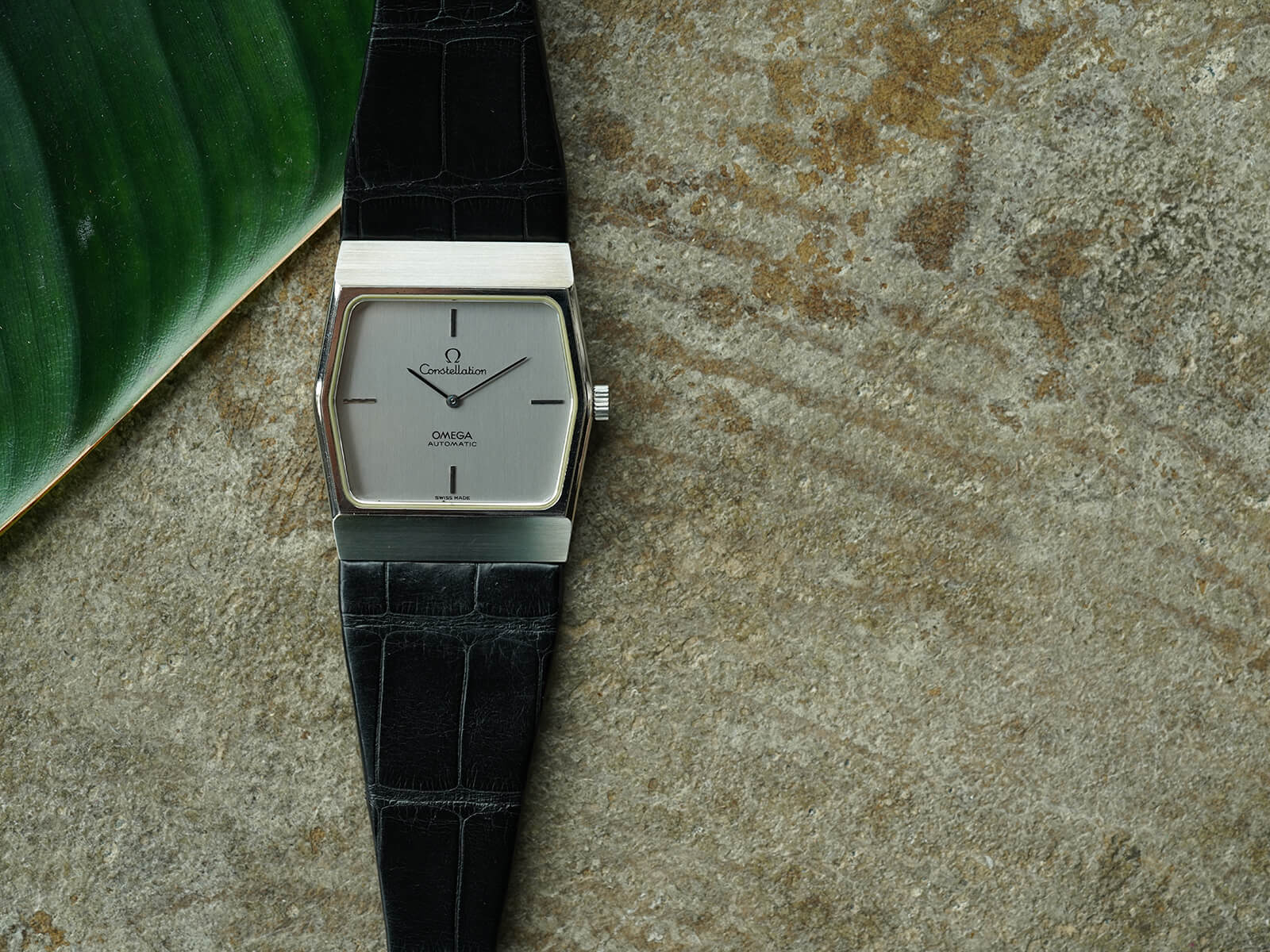 オメガ/コンステレーション/ヘキサゴンケース/シルバーダイヤル/Omega