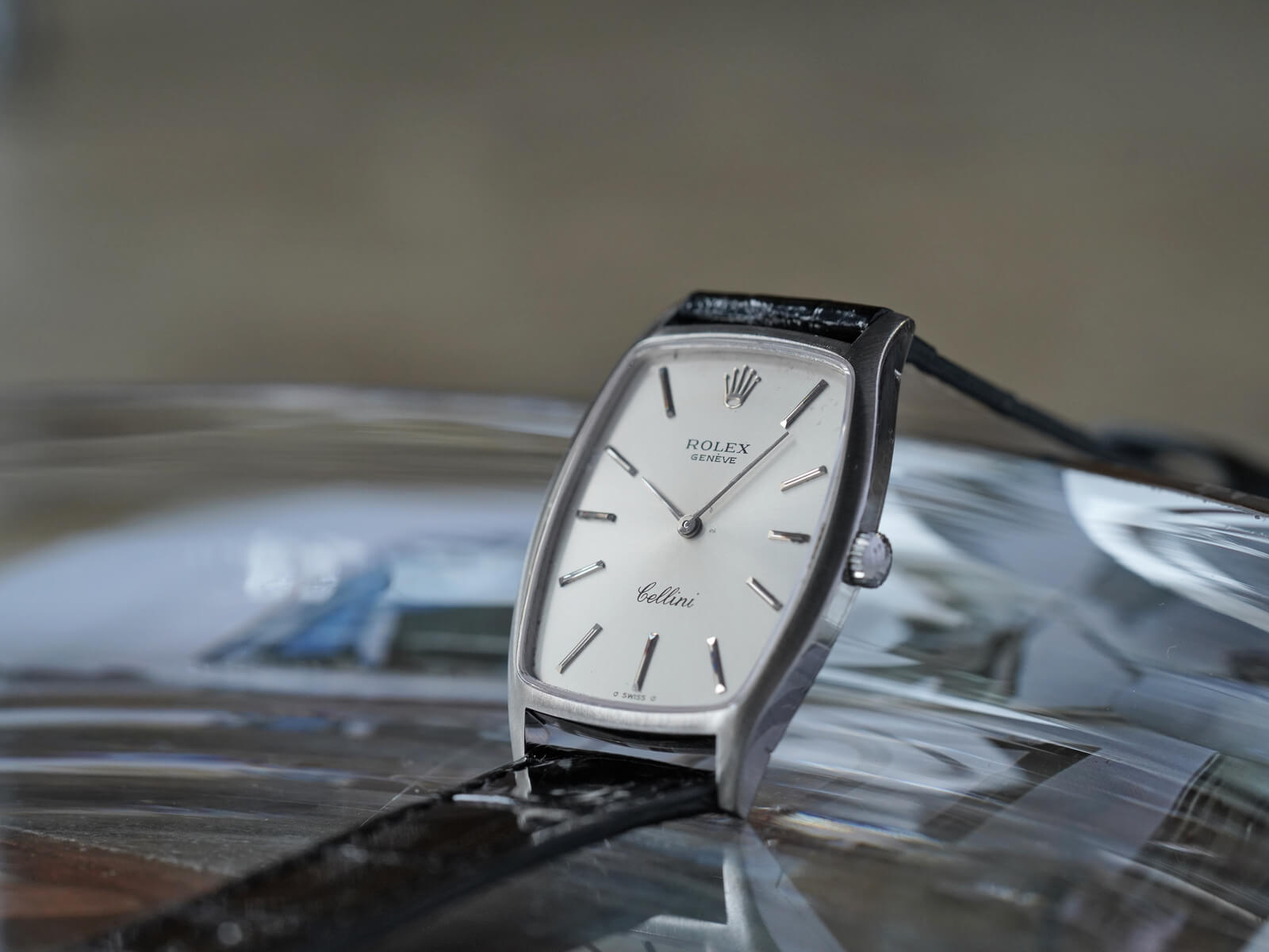 ロレックス/チェリーニ/トノーケース/シルバーシグマダイヤル/Rolex