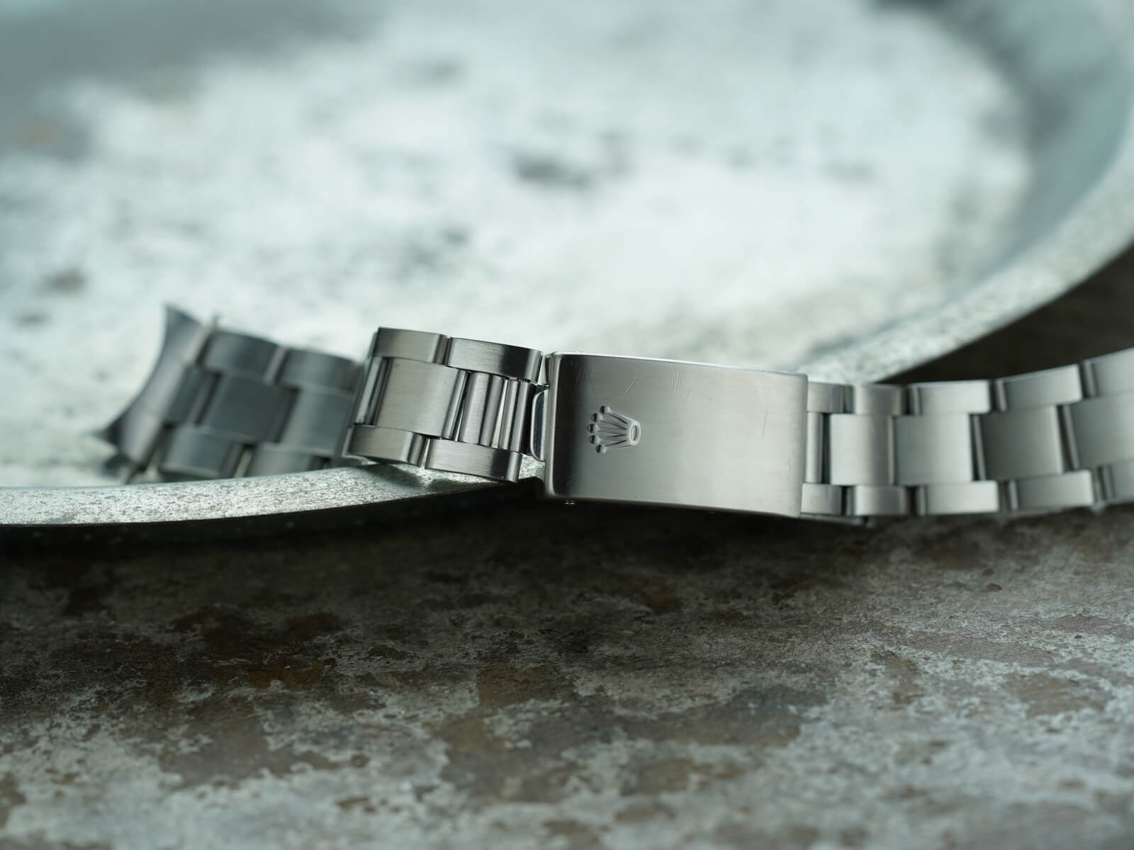 ロレックス/純正SS3連オイスターハードブレスレット78350-19(P11