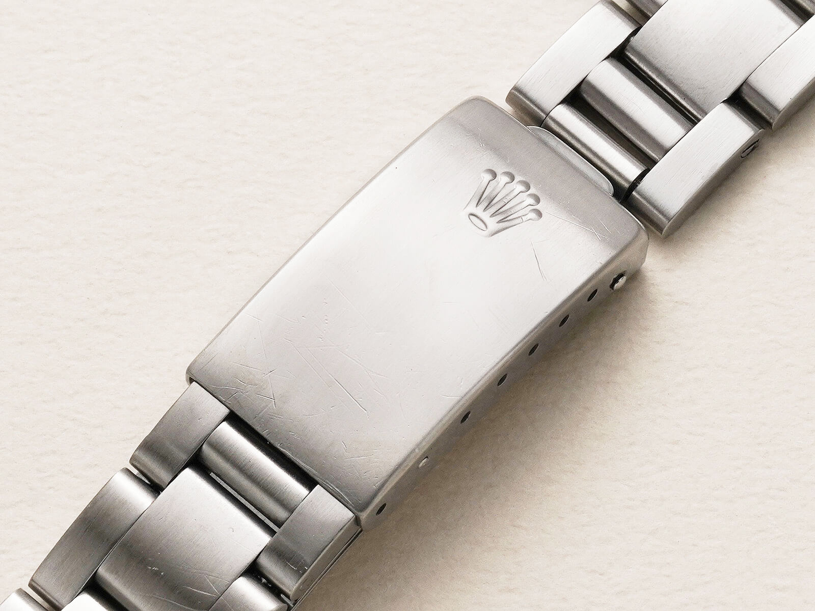 ロレックス/純正SS3連オイスターハードブレスレット78350-19(P11