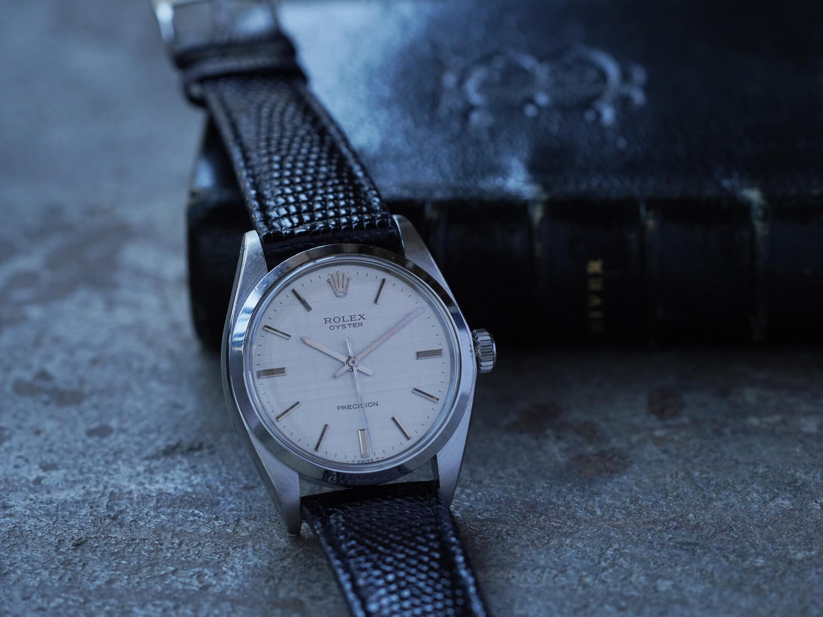 ロレックス/オイスタープレシジョン/モザイクシルバーダイヤル/Rolex