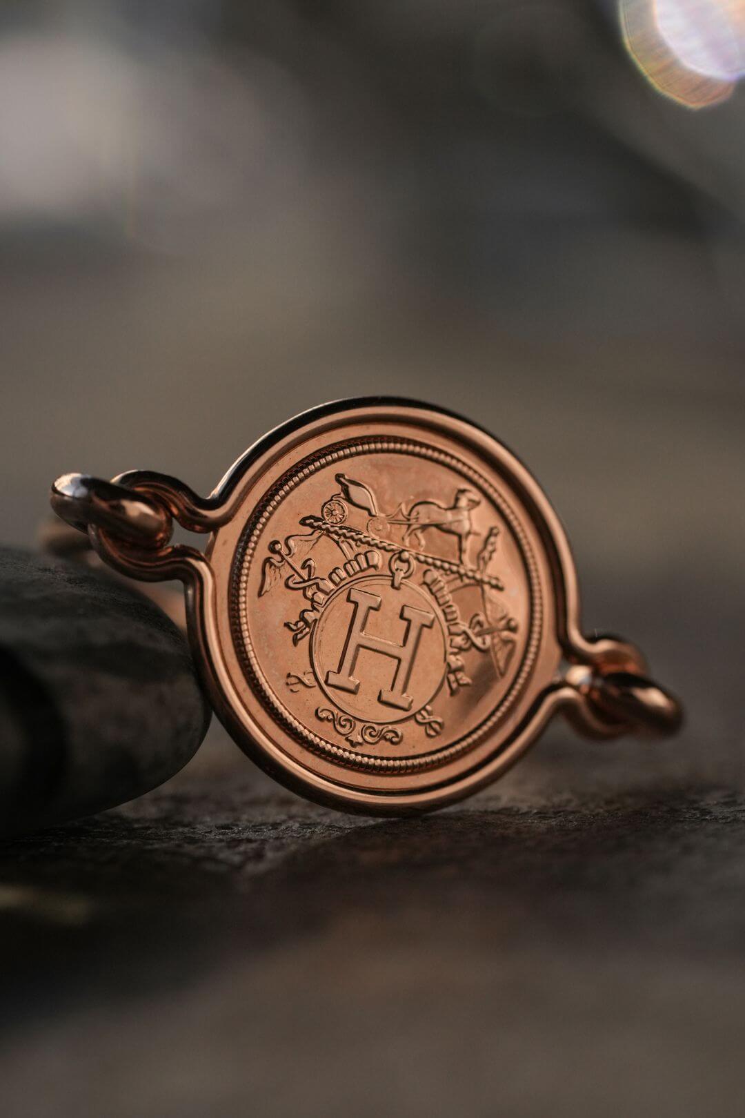 エルメス/エクスリブリス/リング/Hermes/Ex-Libris/Ring/AU750 - 江口