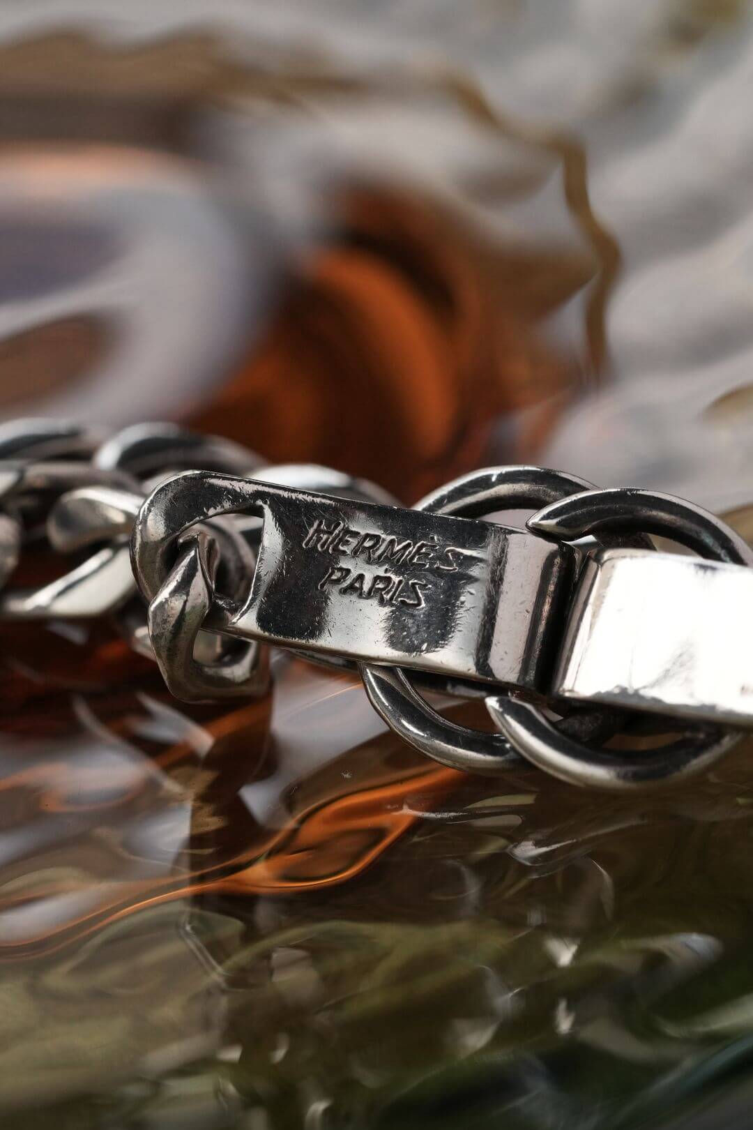 エルメス/60'sヴィンテージドゥザノー喜平チェーンブレスレット/HERMES