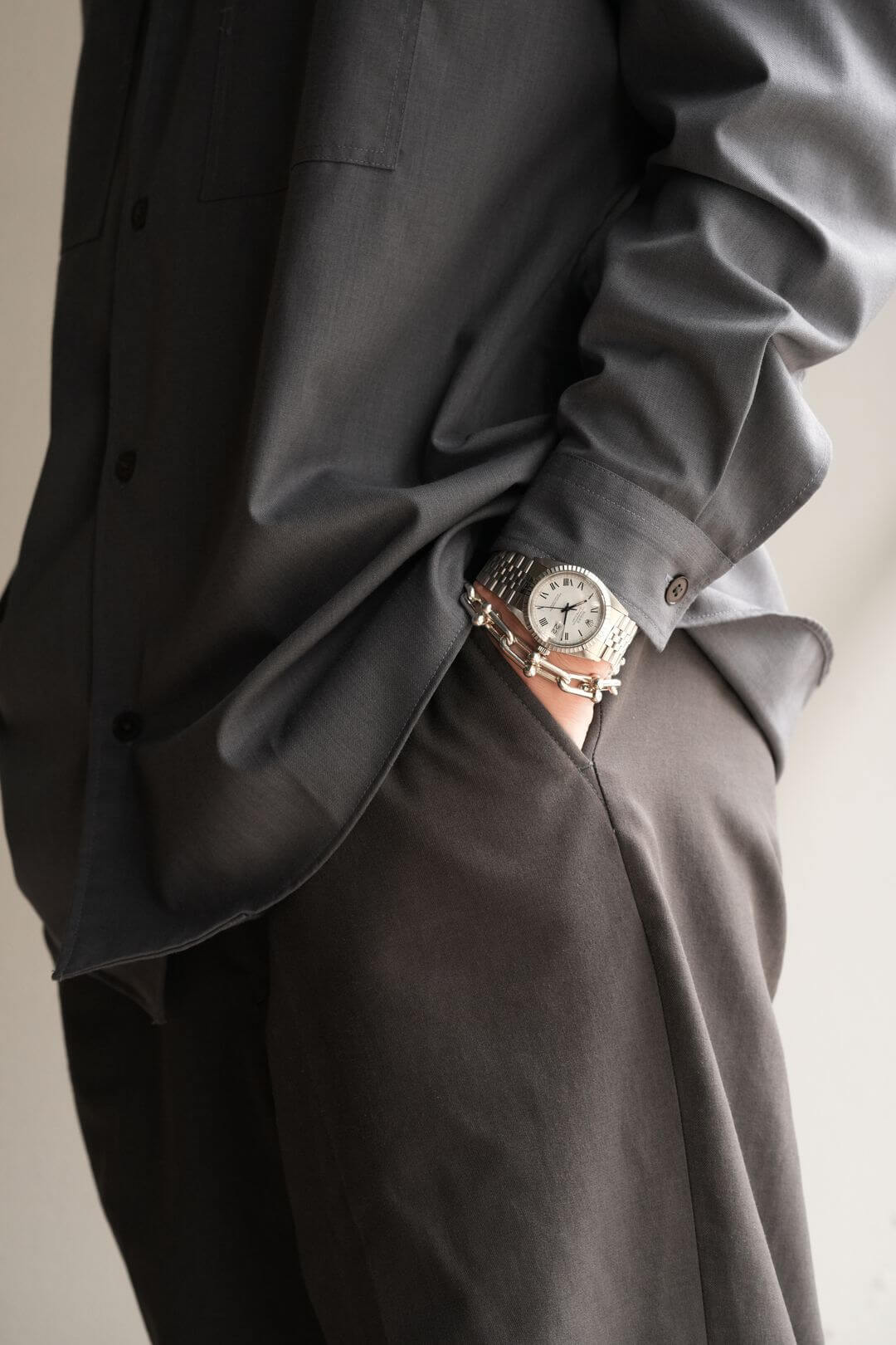 ティファニー/ハードウェアラージリンクブレスレット/TIFFANY&Co